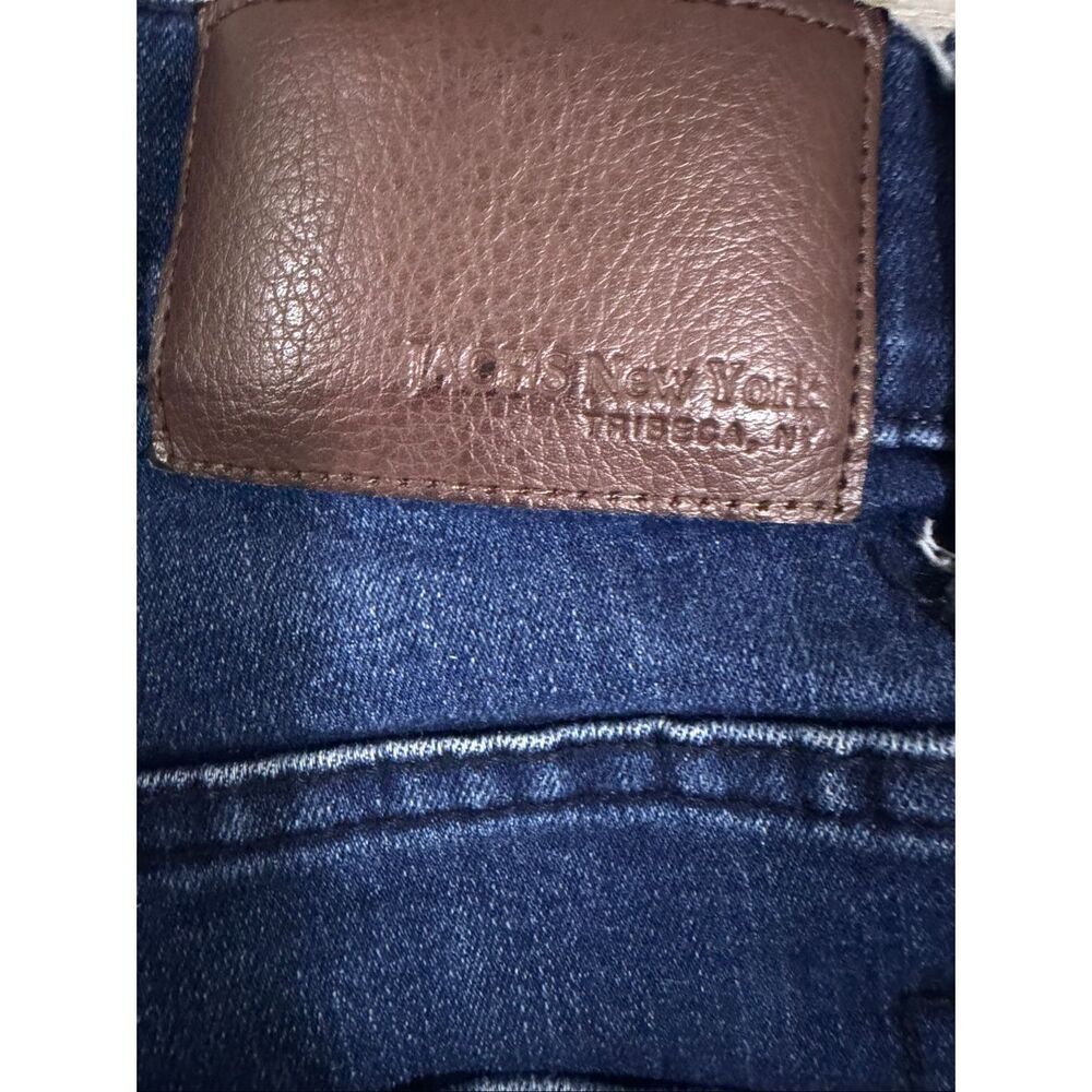 Jachs New York Men's Comfort Stretch Dark Blue Denim Jean 36x32 - Picture 3 of 6